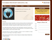 Tablet Screenshot of newarkelectricalcontractor.org